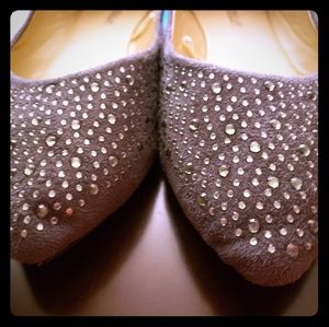 SIZE 8 Silver Oliva Miller Gently used excellent